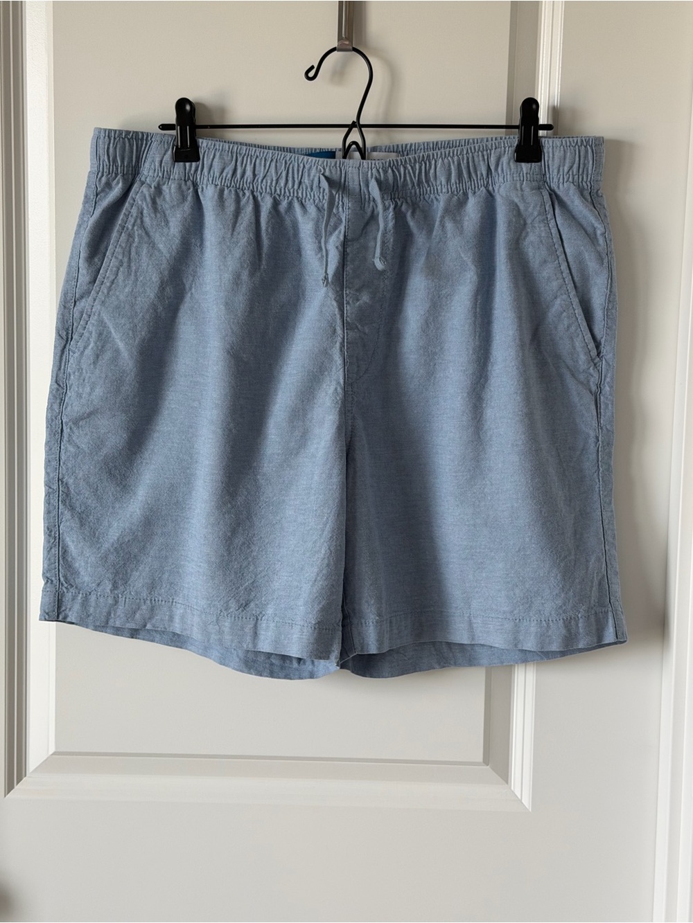 Old Navy Men’s Light Blue Linen-Blend Jogger Shorts - L - Picture 2 of 13
